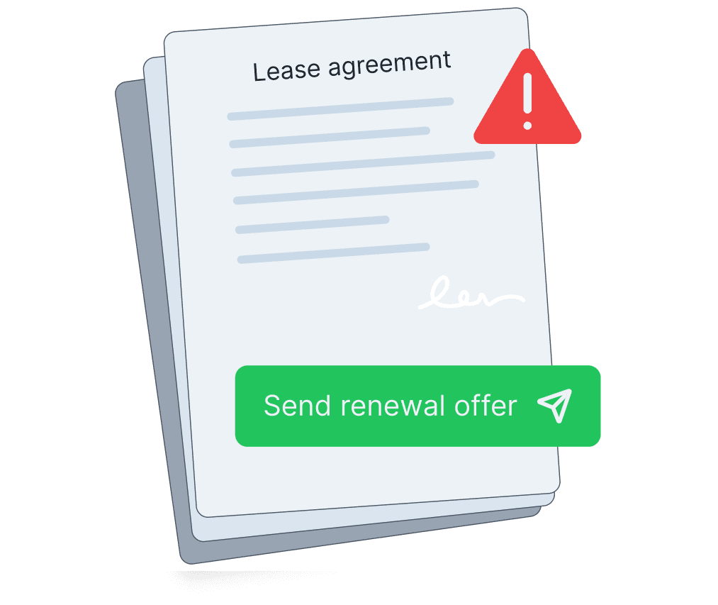 Lease renewal reminders in StackRent